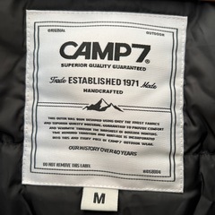 【決まりました】CAMP7 ダウンジャケット レディースM の画像