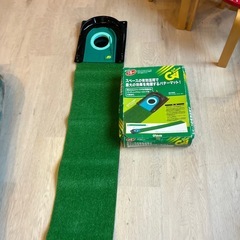 室内 ゴルフ練習 グリーンパターマット の画像