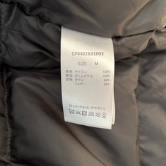 【決まりました】CAMP7 ダウンジャケット レディースM の画像