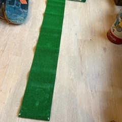 室内 ゴルフ練習 グリーンパターマット の画像