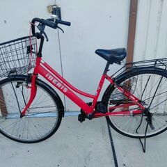 自転車　26インチ　オートライト　近隣有料配達可能の画像