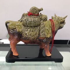 ジモティ割引有★【ジャングルジャングル岸和田店】　信楽焼　干支置物　陶仙作　南大阪 岸和田市 貝塚市 泉佐野市 和泉市 忠岡町 熊取町の画像