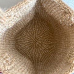 　レザー持ち手　バッグの画像