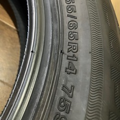 新車外しブリヂストン155/65R14 ４本の画像