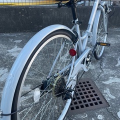 【人気の折りたたみ自転車🚲✨12000円✨26インチ6段ギア付き】近隣送料無料の画像