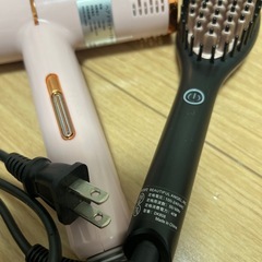ストレートアイロンブラシ、ドライヤー、オマケの画像