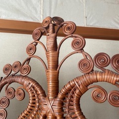 ラタン　パーテーション　ついたての画像