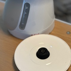 T-fal  電気ケトル JUSTIN+ ホワイト美品の画像