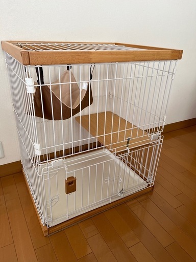 美品　猫ゲージ　使用期間10日