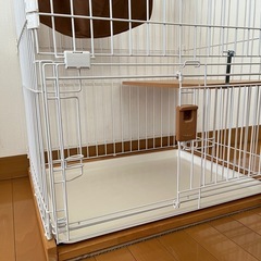 美品　猫ゲージ　使用期間10日の画像