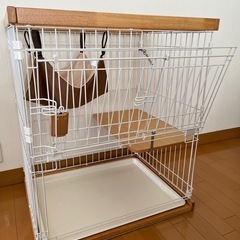 美品　猫ゲージ　使用期間10日の画像