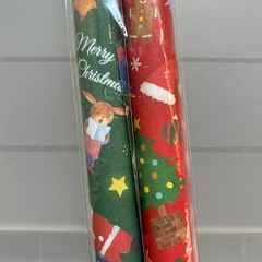 【新品】クリスマス　ラッピングペーパーの画像