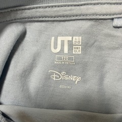 UNIQLO ミッキー Tシャツ 120 ブルーの画像