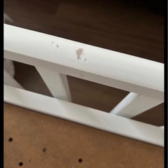 日本製 ベビーベッド 「エリーゼ」 ホワイト　ベッドガード付の画像