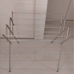 難あり。伸縮性洗濯物干しの画像