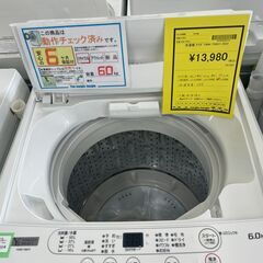 【ジャングルジャングル滋賀草津店】ジモティ来店特価‼ 洗濯機 ヤマダ YWM-T60H1 2022 J-251113の画像