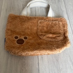 ダッフィーのファーバッグの画像