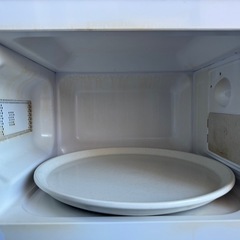 電子レンジ(受け渡し先決まりました)の画像