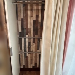 伸縮クローゼットハンガーラックの画像