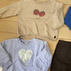女の子　秋服　まとめ売り　5点　サイズ90
の画像