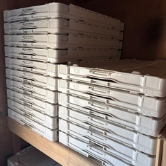 折りたたみコンテナ　75L 15枚の画像