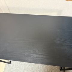 ニトリ テーブルと折りたたみチェアセットの画像