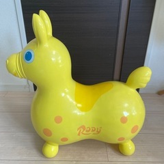ロディ　黄色　乗り物　おもちゃ　室内遊具 RODY 乗用玩具の画像