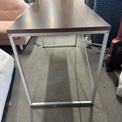 パソコンデスク 勉強机 木目の画像