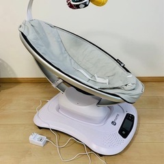 値下交渉可能！4moms 電動バウンサー　mamaroo4.0 ママルー4.0の画像