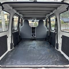 【総額コミコミ】広島発プライムゲート29年ハイゼットカーゴ　スペシャル　法人ワンオーナー　４速オートマ　エアバック　集中ドアロック　タイミングチェーン　修復歴無し　整備点検記録簿令和１年～６年まで　取扱説明書　保証書　軽バン　格安の画像