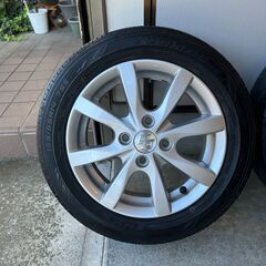 中古タイヤ、アルミホイルのセット（タイヤはオマケ程度に）の画像