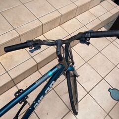 air-on セオサイクル ロードバイク 21段変速 フランス式タイヤ前後交換済の画像