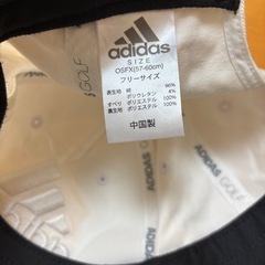 adidasゴルフ帽子　の画像