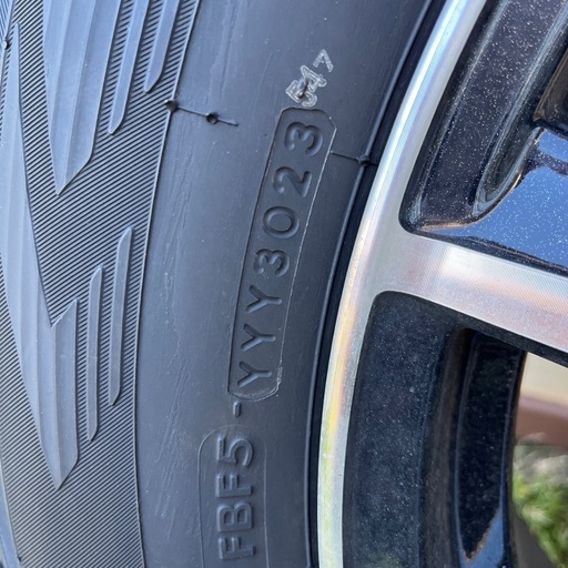 レクサスNX 225/65/17スタッドレス空気圧センサー付