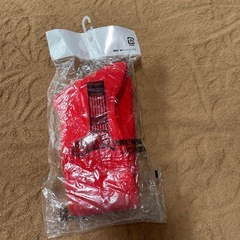 サッカーソックス　22〜24センチ　赤の画像