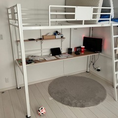 ニトリ　ロフトベッド　スパイスの画像