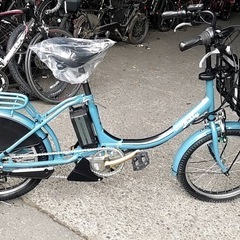 ❗️バッテリー新品キャンペーン❗️試乗🉑新車仕上げ⭐️中古子供乗せ電動自転車　ブリヂストンビッケ2 ヤマハPASバビーの画像