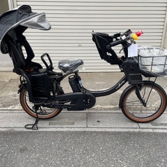 ❗️バッテリー新品キャンペーン❗️試乗🉑新車仕上げ⭐️中古子供乗せ電動自転車　ブリヂストンビッケ2 ヤマハPASバビーの画像