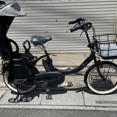 ❗️バッテリー新品キャンペーン❗️試乗🉑新車仕上げ⭐️中古子供乗せ電動自転車　ブリヂストンビッケ2 ヤマハPASバビーの画像