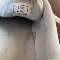 ボウリングシューズ24.5cmの画像