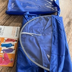 レインコートポンチョロングタイプの画像