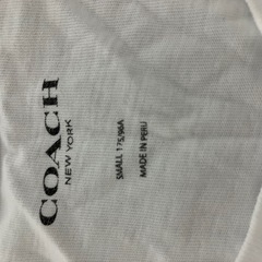 美品　coach tシャツ メンズの画像