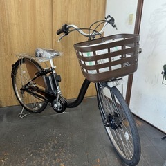 新車　ブリヂストン　フロンティア デラックス　カーボンベルトドライブ　26インチ　ツヤケシブラックの画像