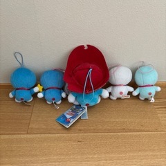 ドラえもん マスコット 5点セット 美品の画像