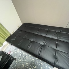 取引先決定[ニトリ]黒ソファーベッドの画像