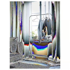 ハンガーラックの画像