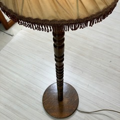 アンティーク品　イギリス製フロアランプ　公田店の画像