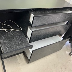 石 2511-047 キッチンカウンター 大理石調 キズ 汚れありの画像