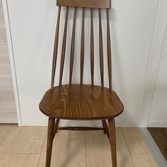 unico KOTONA(コトナ) チェア　ウォールナット　2脚セットの画像
