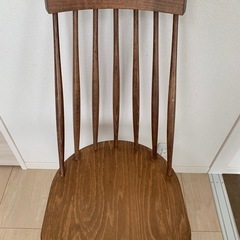 unico KOTONA(コトナ) チェア　ウォールナット　2脚セットの画像